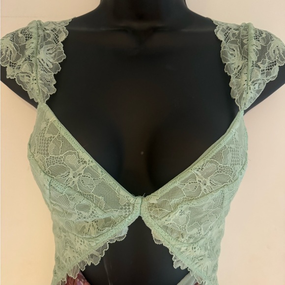 Free people long dress w slit - Picture 6 of 7